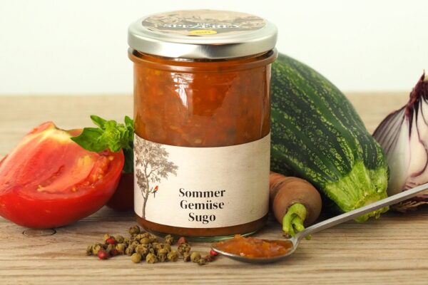 Sommer Gemüse Sugo