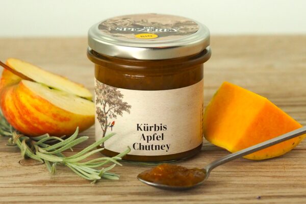 Kürbis Apfel Chutney